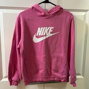 Nike Fleece Hoodie in Vibrant Pink